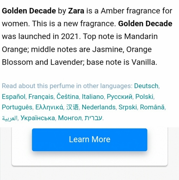 NEW Zara golden decade(libre intense similar) - Picture 7 of 8